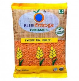Blue Orange Organics Masur Dal (Split)   Pack  500 grams
